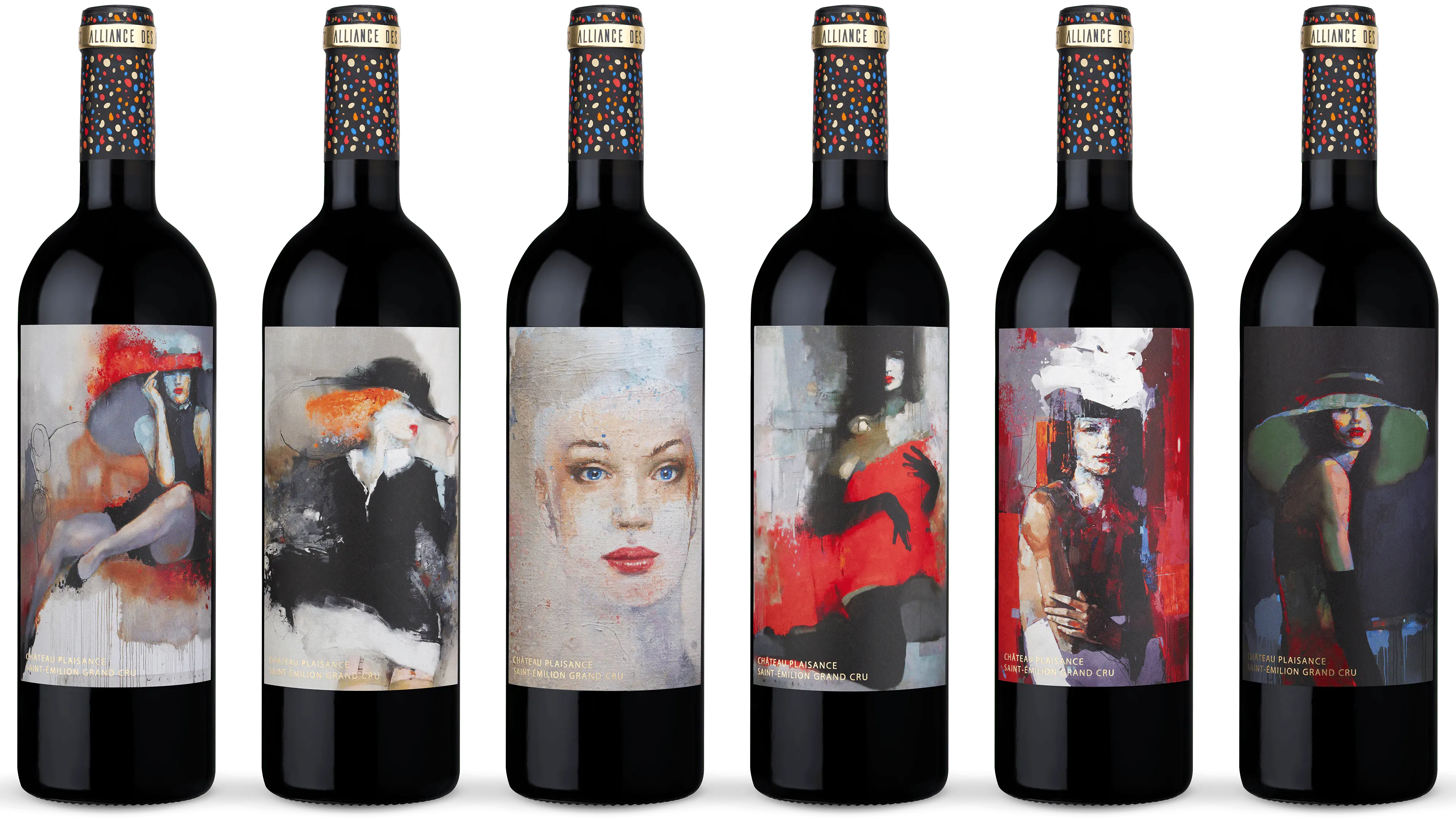 Château Plaisance gift collections and wine sets showcase